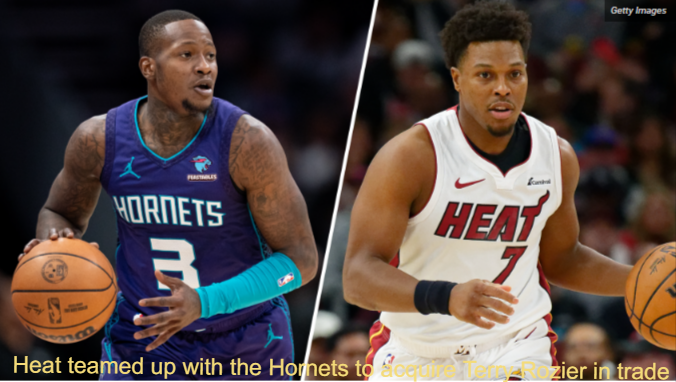 Heat teamed up with the Hornets to acquire Terry Rozier in trade